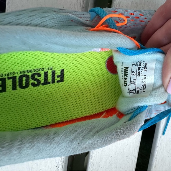 Nike Fitsole 2 Light blue with orange details - Picture 5 of 10
